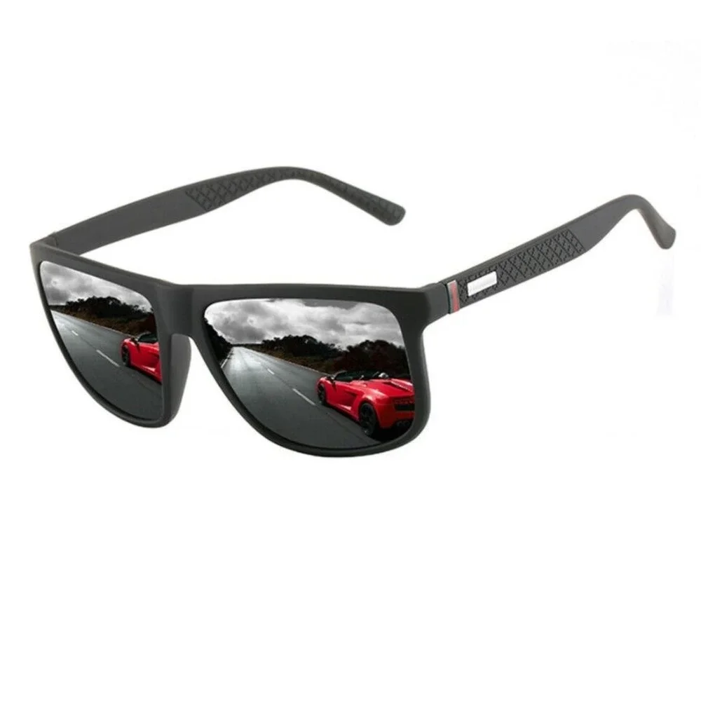 Outdoor Sunglasses Driving Athletic Wear Fancy Sunny Shade Rectangular Polarized